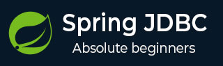 Spring JDBC Tutorial